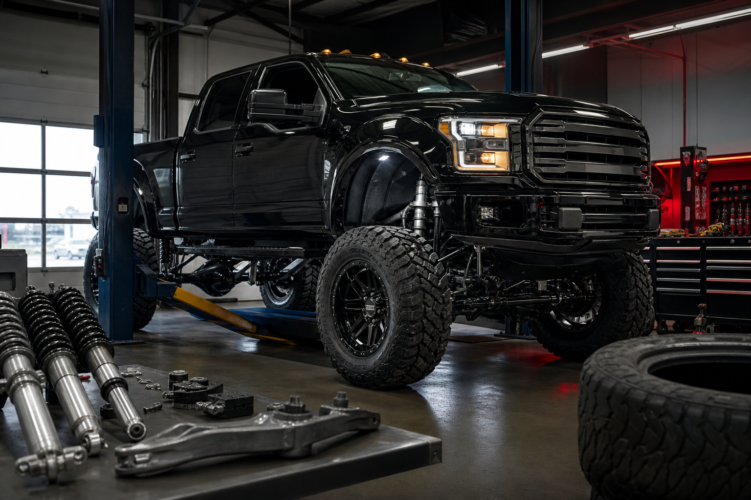 Dominate the Off-Road: Upgrade Your Truck with 22. Full Suspension Lift Kits in Brantford - Limitless Tire