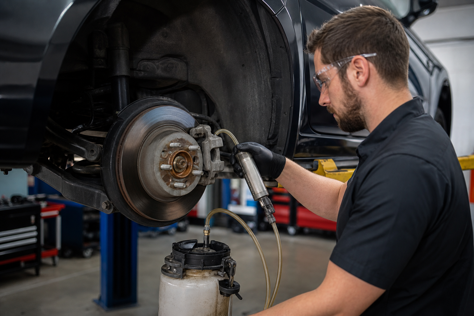 Safety First: The Significance of Regular Brake Fluid Changes - Limitless Tire
