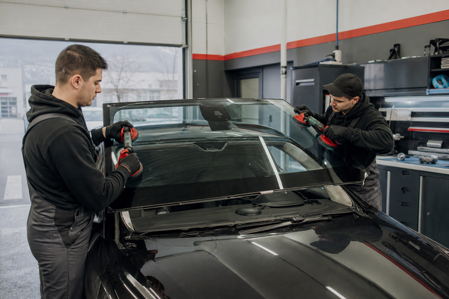3. Say Goodbye to Cracks: High-Quality Car Windshield Replacement - Limitless Tire