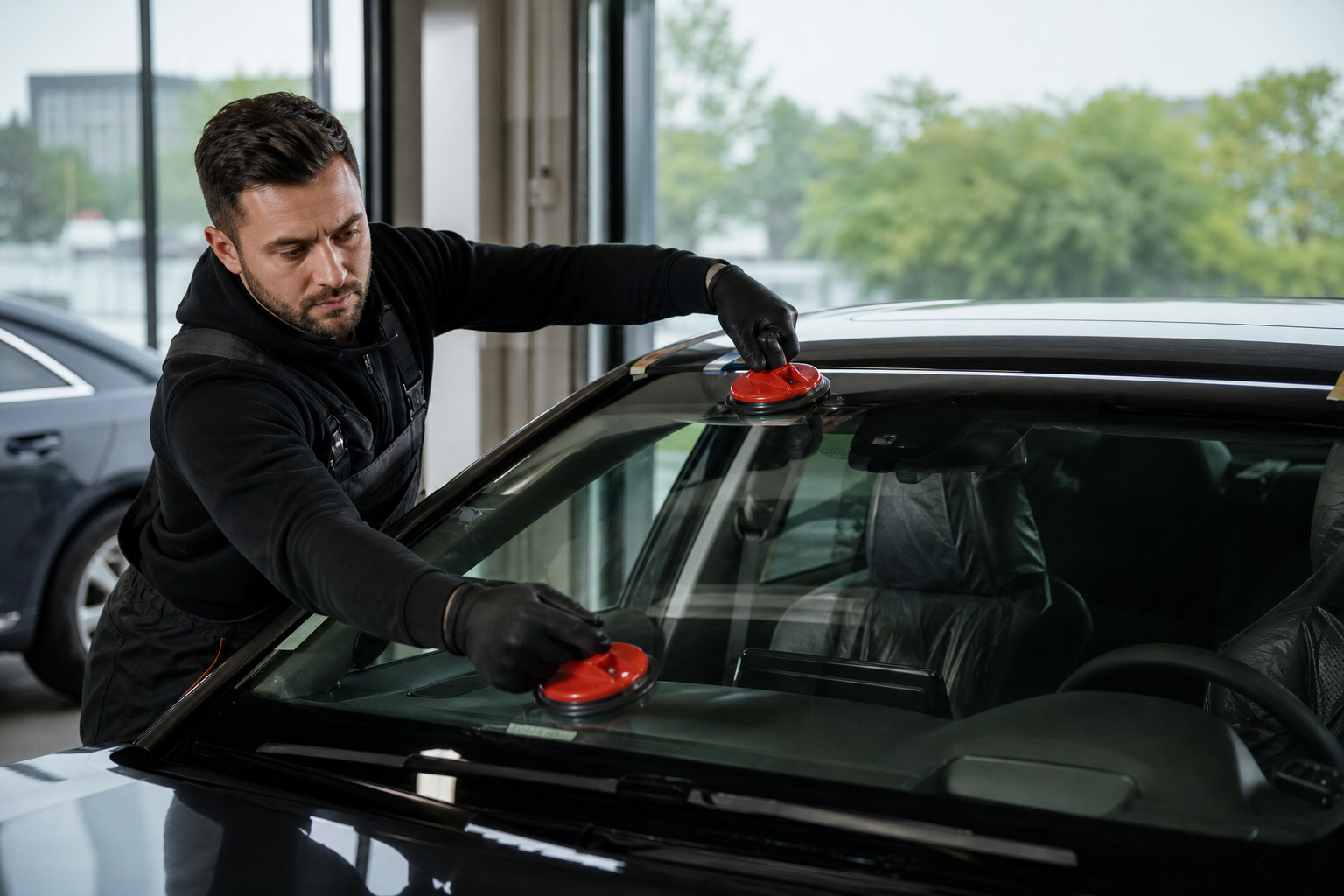 3. Say Goodbye to Cracks: High-Quality Car Windshield Replacement - Limitless Tire