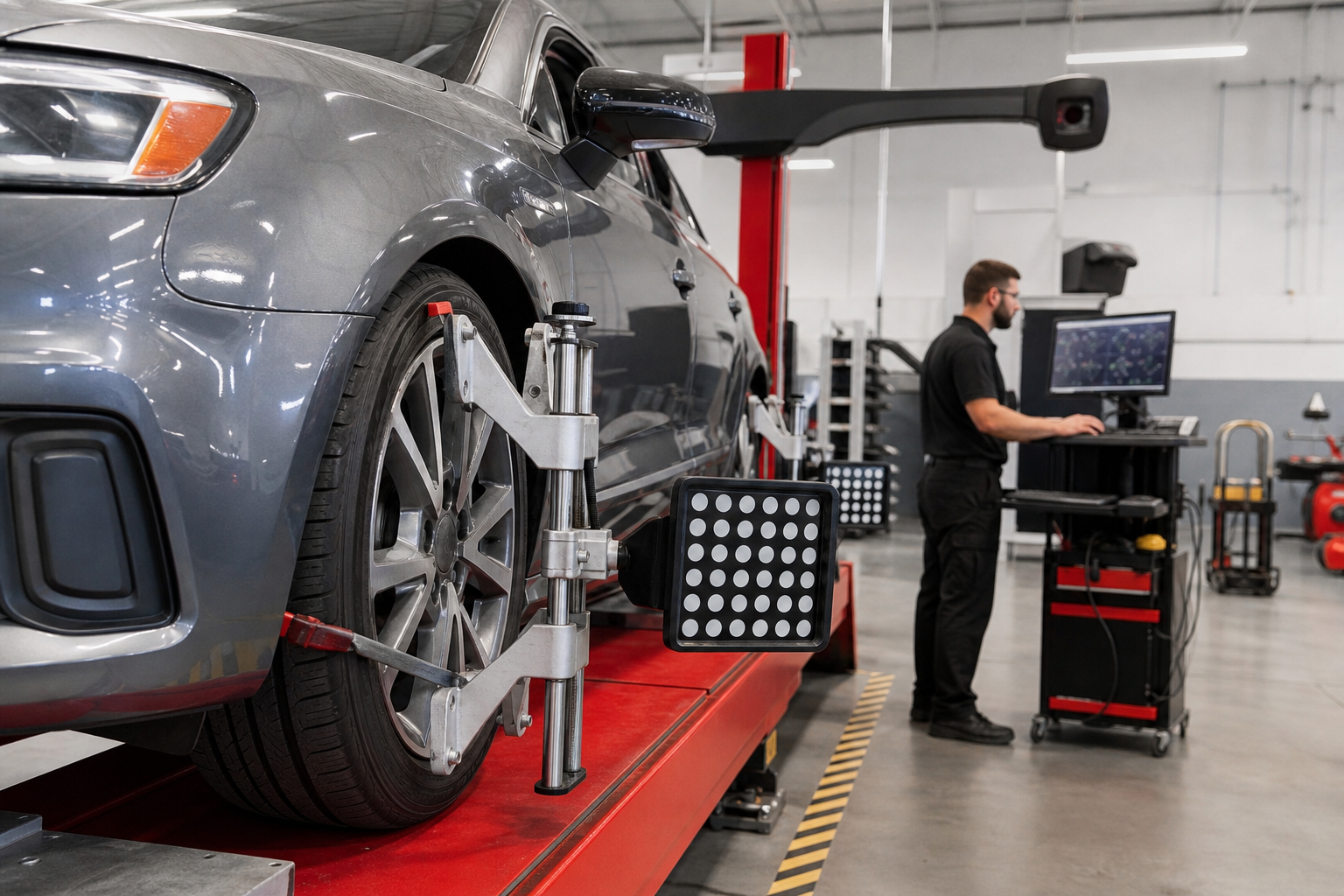 The Power of Precision: Exploring the Role of Clamps in Wheel Alignment - Limitless Tire