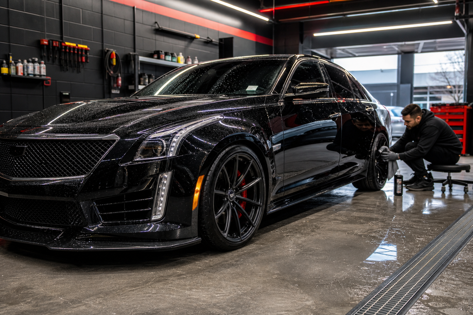 "Dobyns' Car Transformation: A Stunning Showcase of Customization Excellence by Limitless Tire" - Limitless Tire