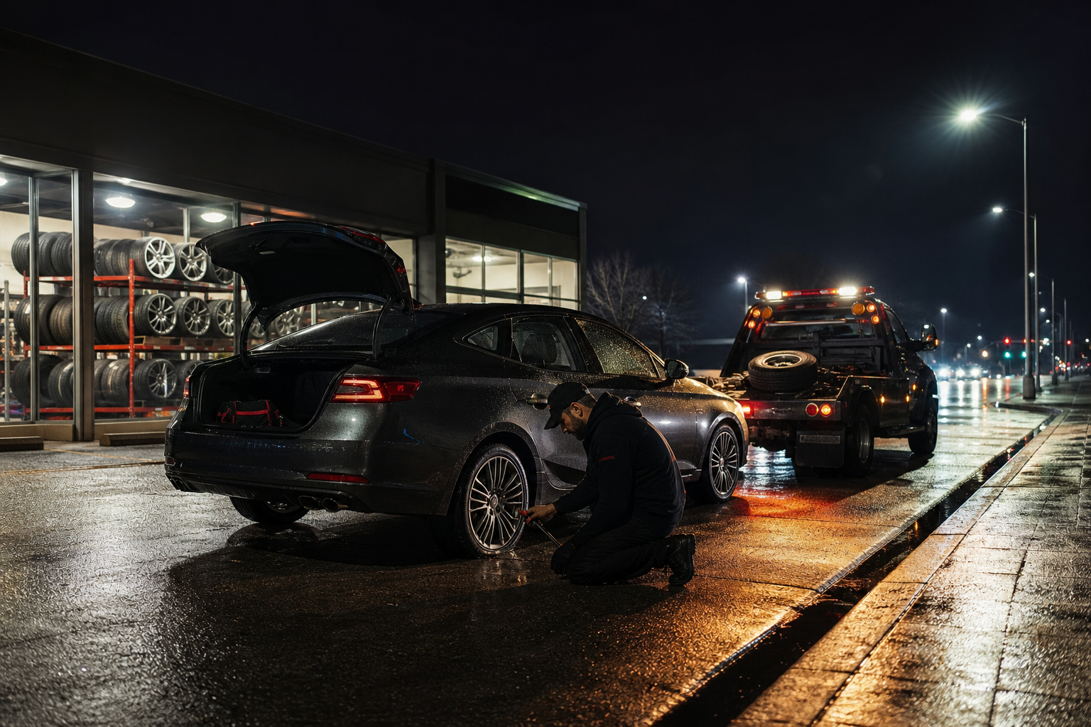 Emergency Tire Solutions: 24-Hour Tire Shops Near Burlington - Limitless Tire