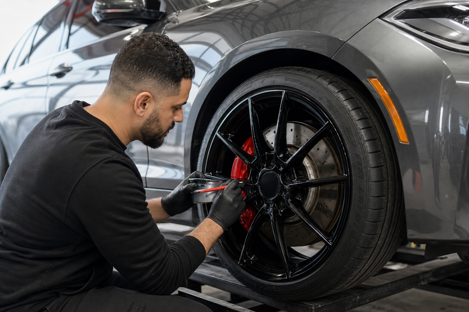 Enhancing Your Wheels' Appeal: Caliper Protection Paint Services at Limitless Tire in Pickering and Durham Region - Limitless Tire