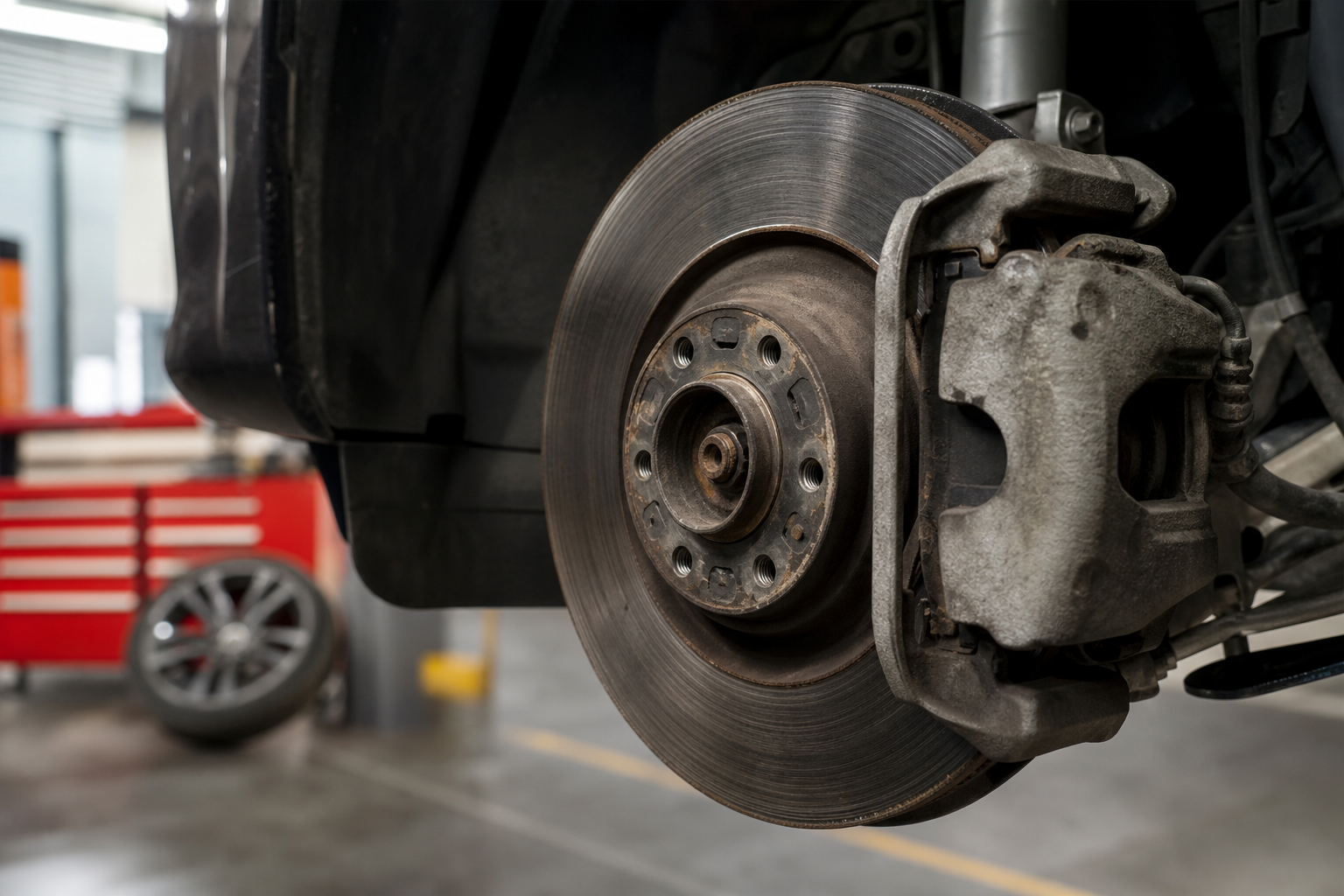Fading Brake Calipers: Reduced braking efficiency. - Limitless Tire