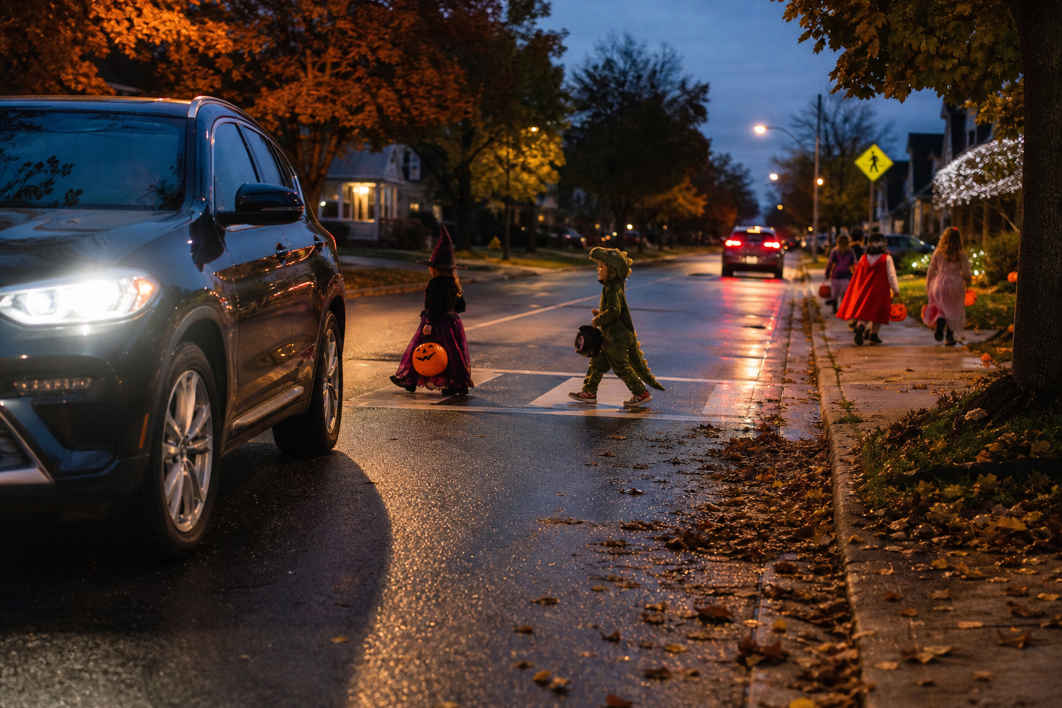 Halloween Driving Safety Tips - Limitless Tire