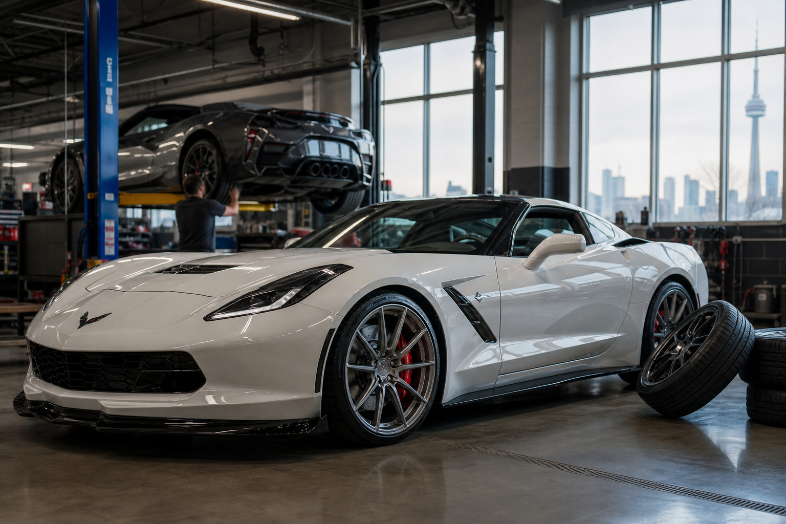Impact on Vehicle Performance: How do changes in wheel and tire sizes with Vossen wheels affect the Corvette's performance, handling, and overall driving experience? - Limitless Tire
