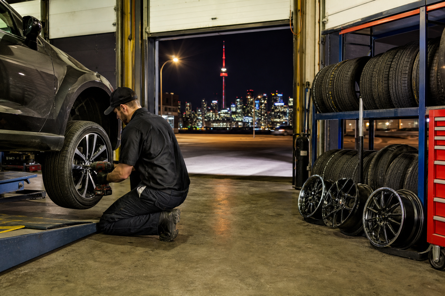 Late Night Tire Services: Tire Shops Open Late in Toronto - Limitless Tire