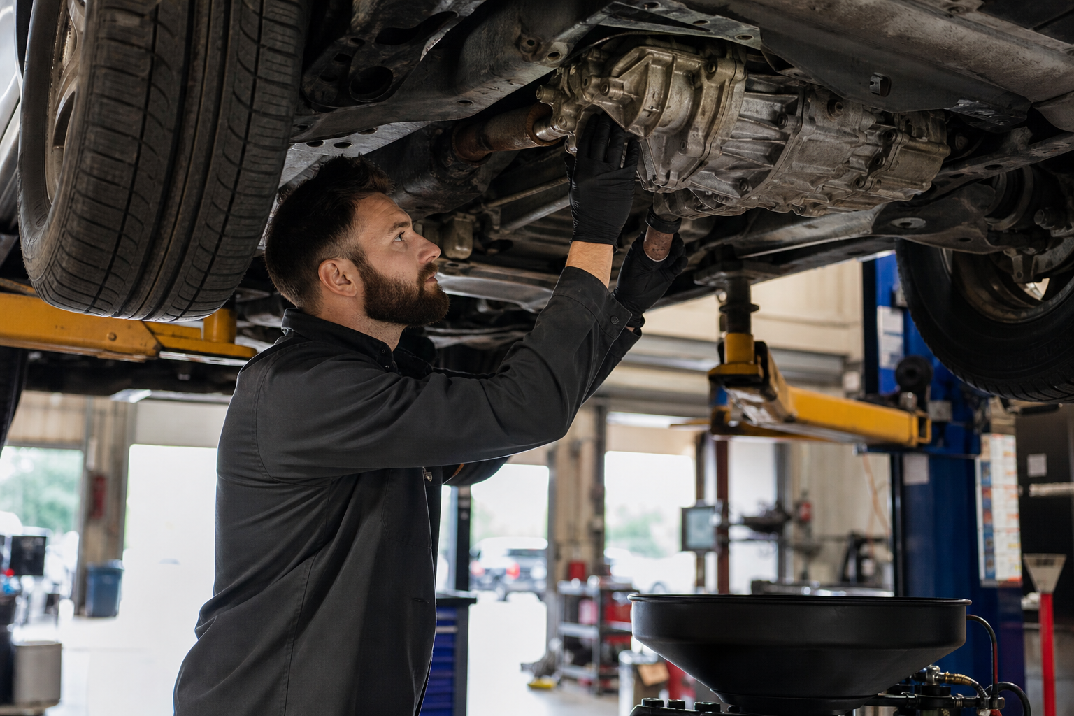 Leaking Transfer Case: Four-wheel drive problems. - Limitless Tire