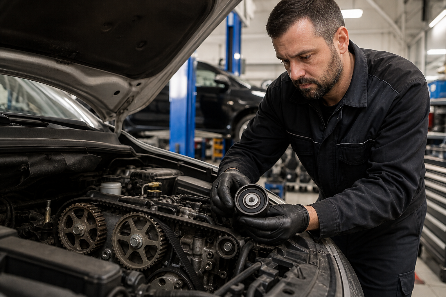 Loose Timing Belt Tensioner: Symptoms and risks. - Limitless Tire