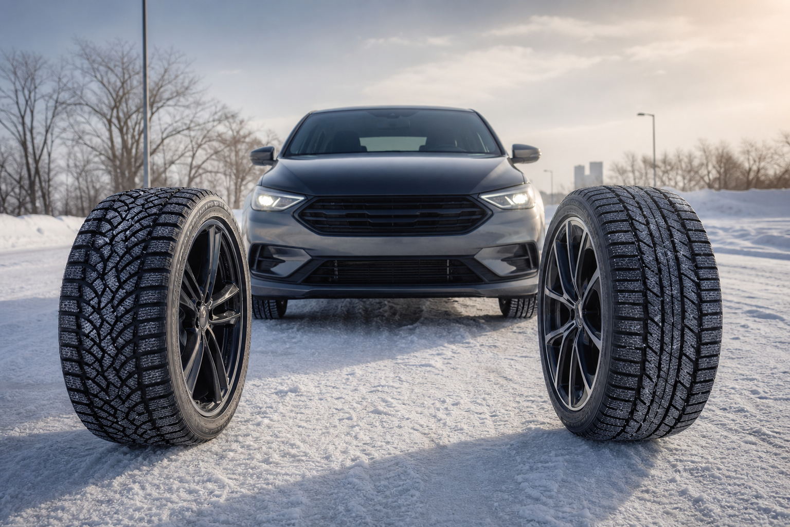 Winter Tire Smackdown: Nokian Nordman vs Hankook iPike Barrie in Barrie, Ontario - Limitless Tire