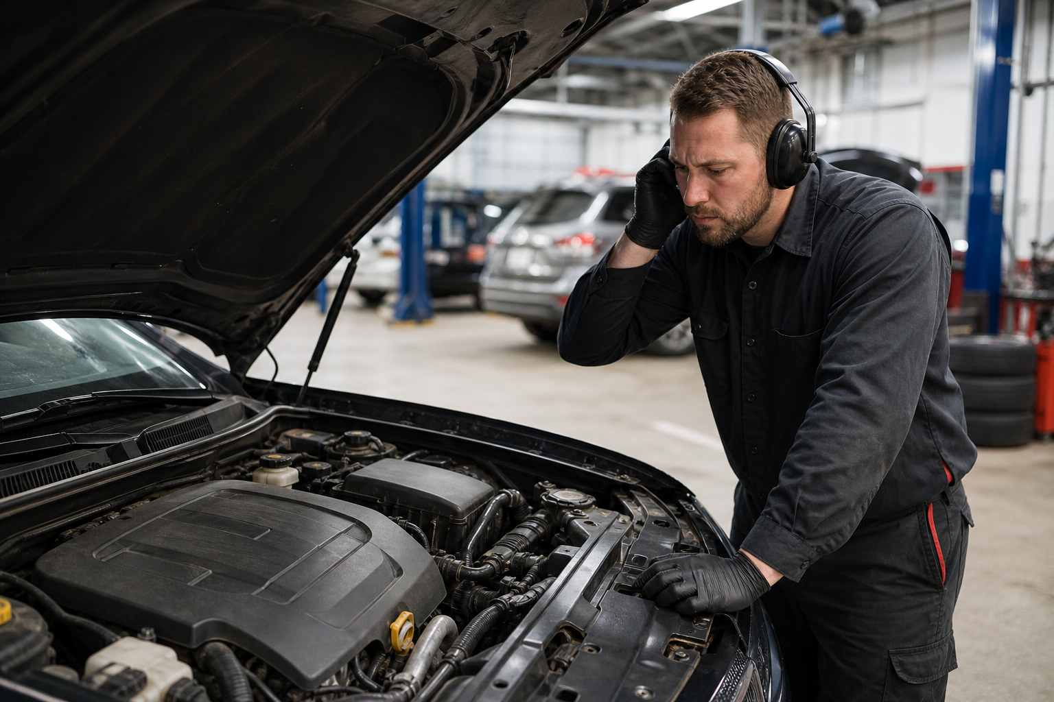 Pinging or Knocking Sounds: Engine issues and fixes. - Limitless Tire