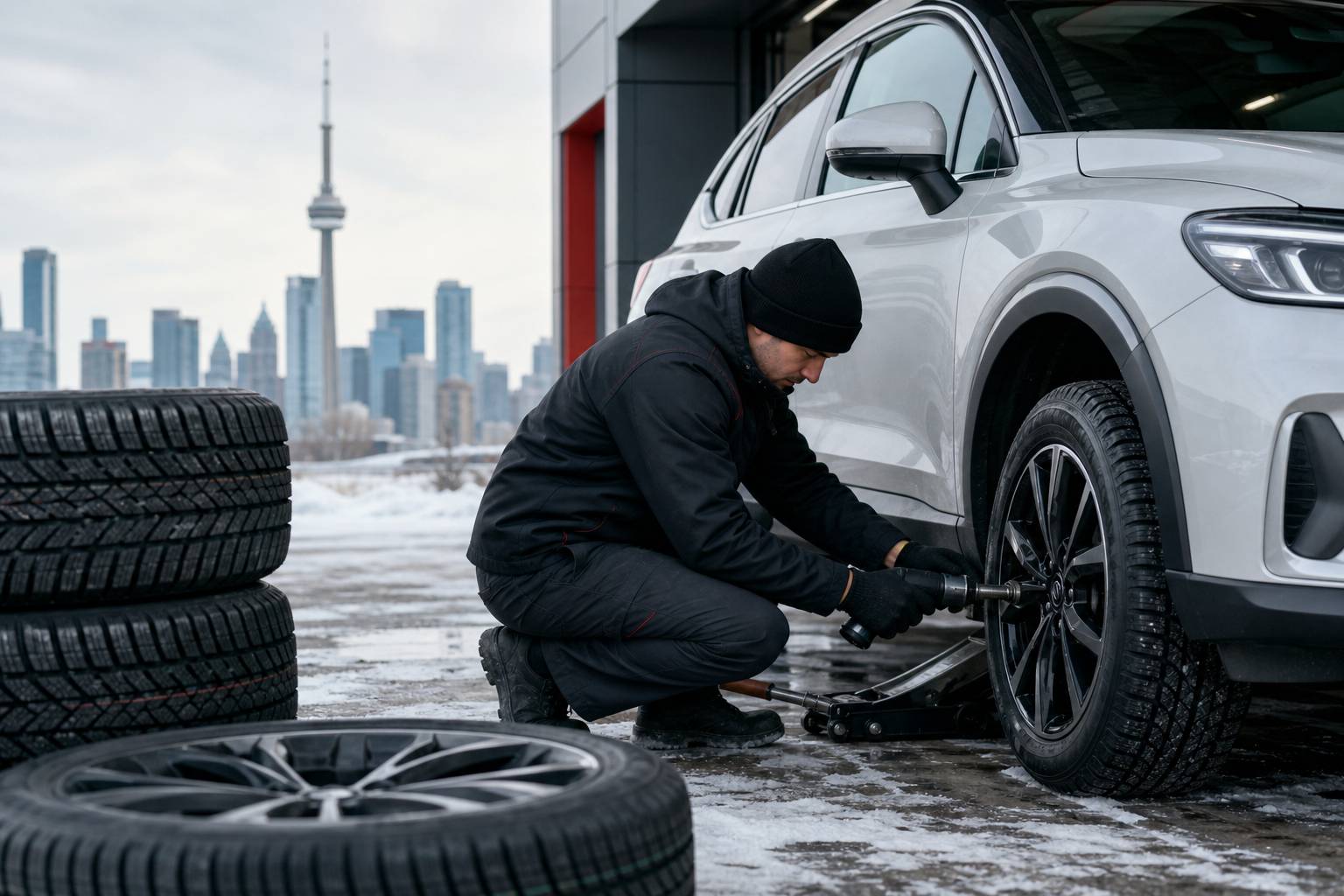 "Prepare for Winter: Ensure Road Safety with Premium Winter Tires!" - Limitless Tire