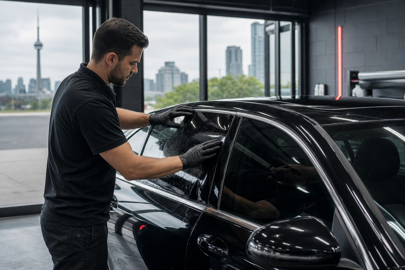 Elevate Your Ride: Premium Professional Window Tinting in Toronto - Limitless Tire