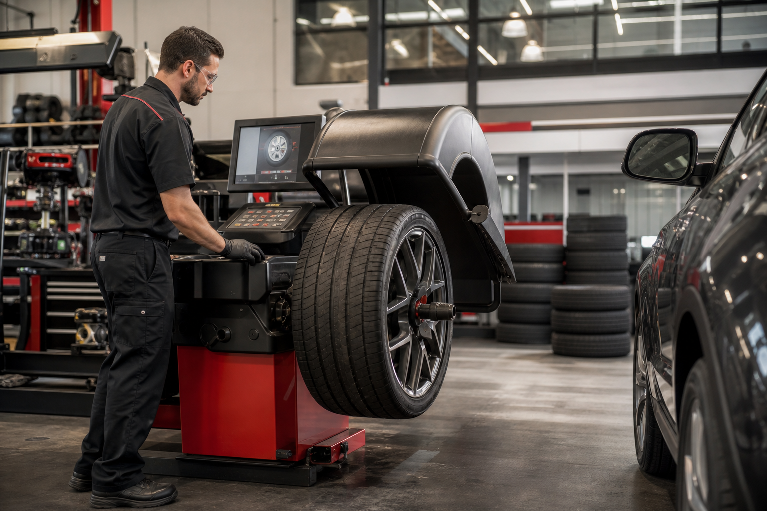 Tire Balancing Machines: How Shops Balance Wheels - Limitless Tire