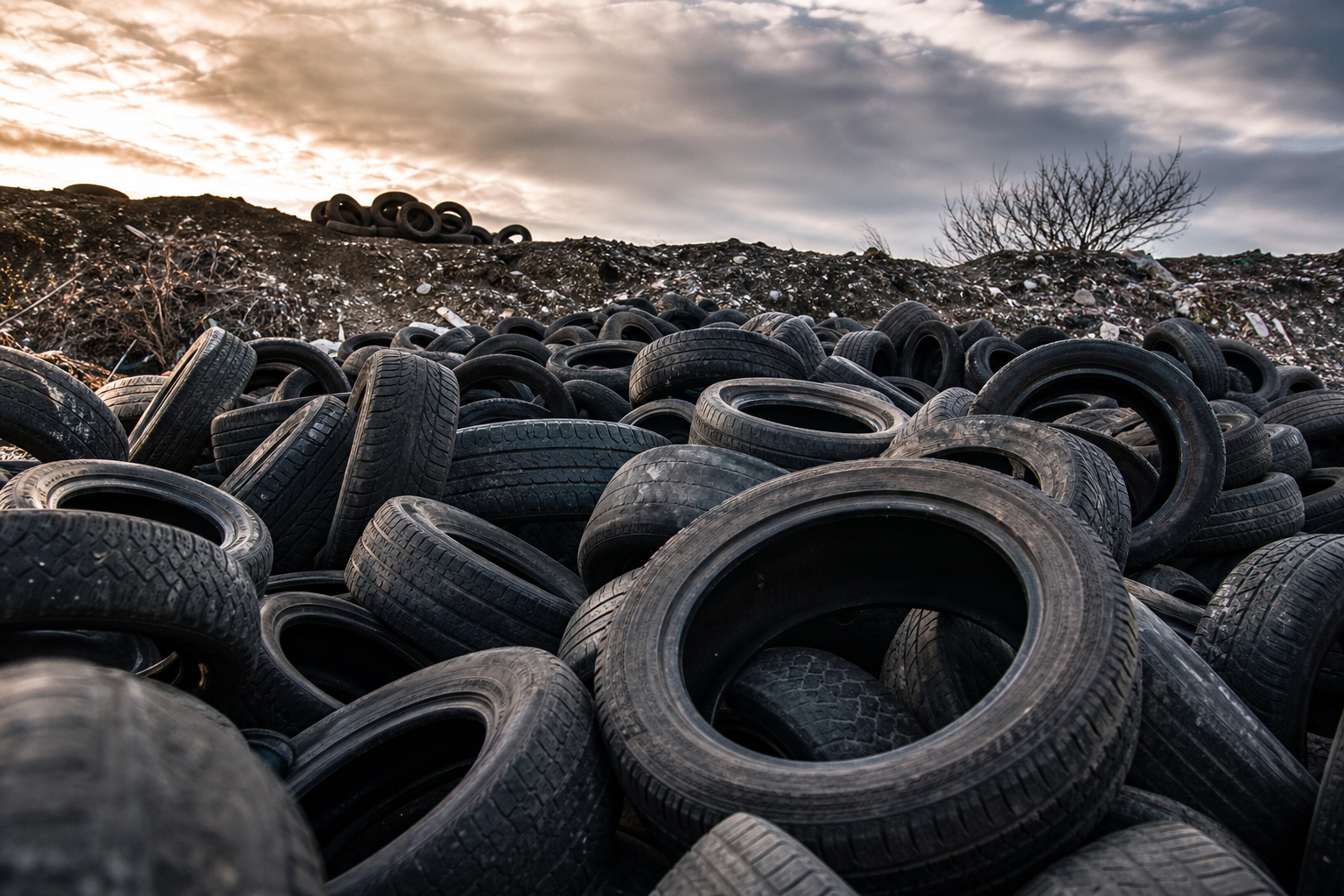 Title: "Tackling the Environmental Crisis: Effective Strategies for Managing and Mitigating Scrap Tire Pollution" - Limitless Tire