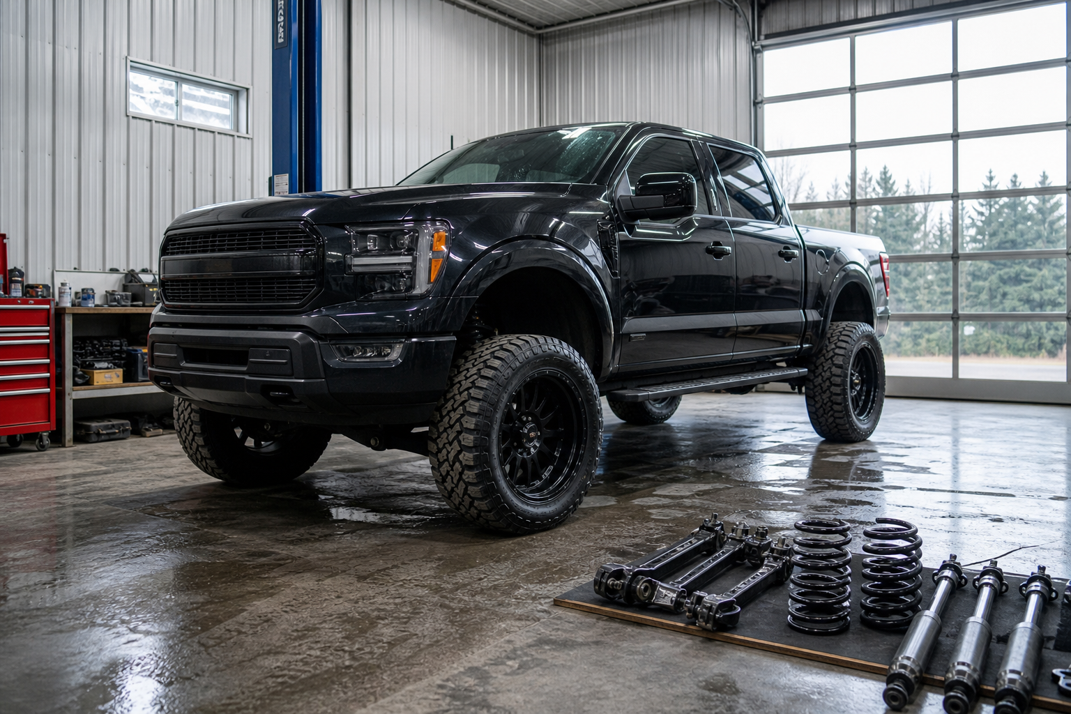The Ultimate Guide to Truck Height Enhancement: Lift Kits, Levelling Kits, and Air Suspension - Limitless Tire