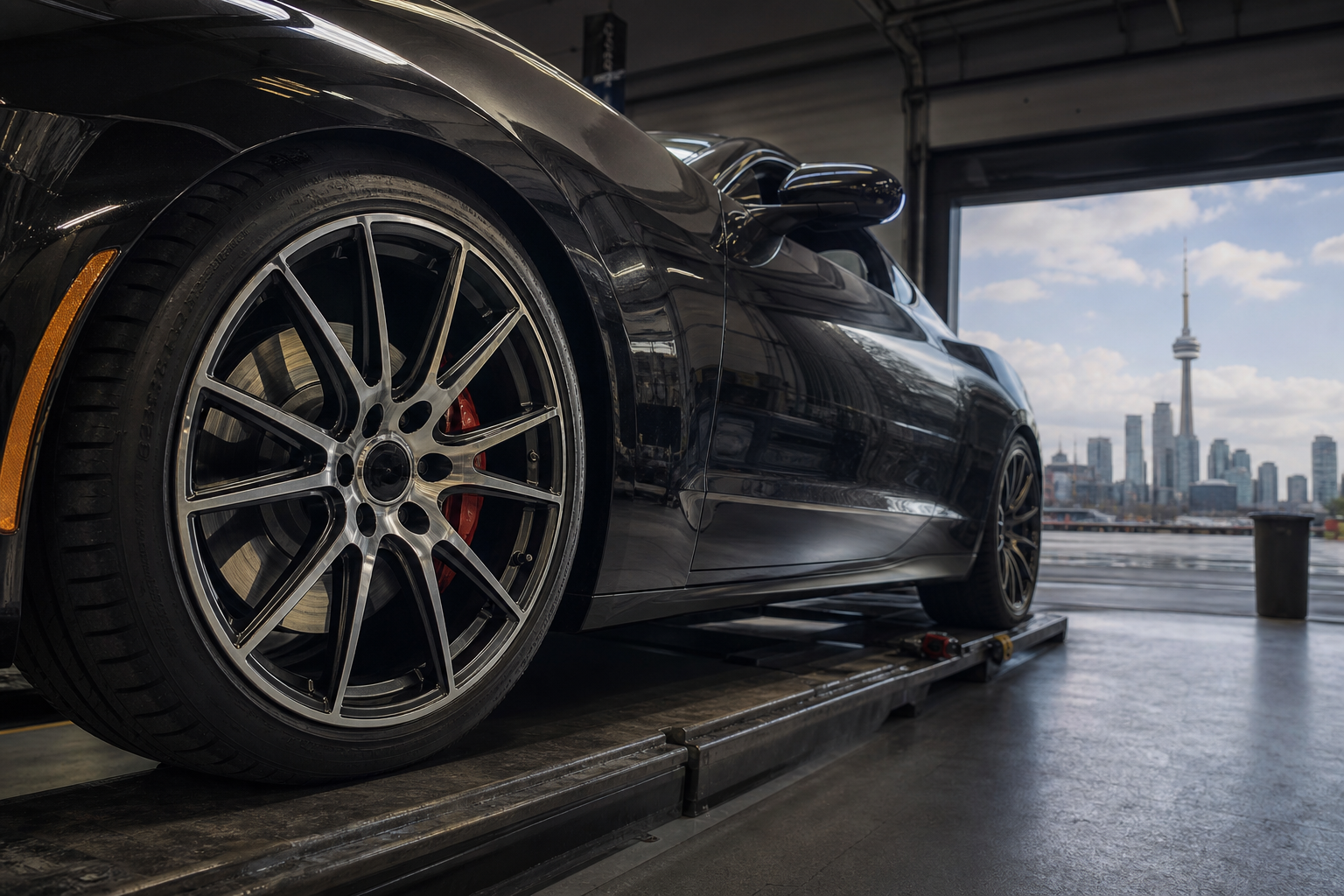 "Unleash the Thrill: Taming the Road with Precision and Style on Split-Spoke Alloy Wheels" - Limitless Tire