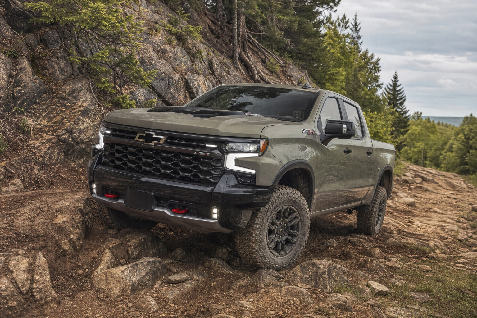 "Unleashing the Power: Exploring Off-Road Trails with the Chevrolet ZR2's Dominance and Engineering Brilliance" - Limitless Tire