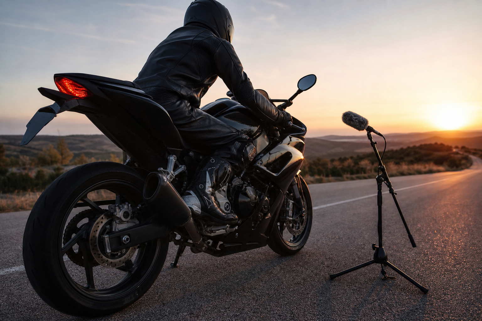 Unleashing the Sonic Symphony: The Art of Recording Bike Sounds with Microphones - Limitless Tire