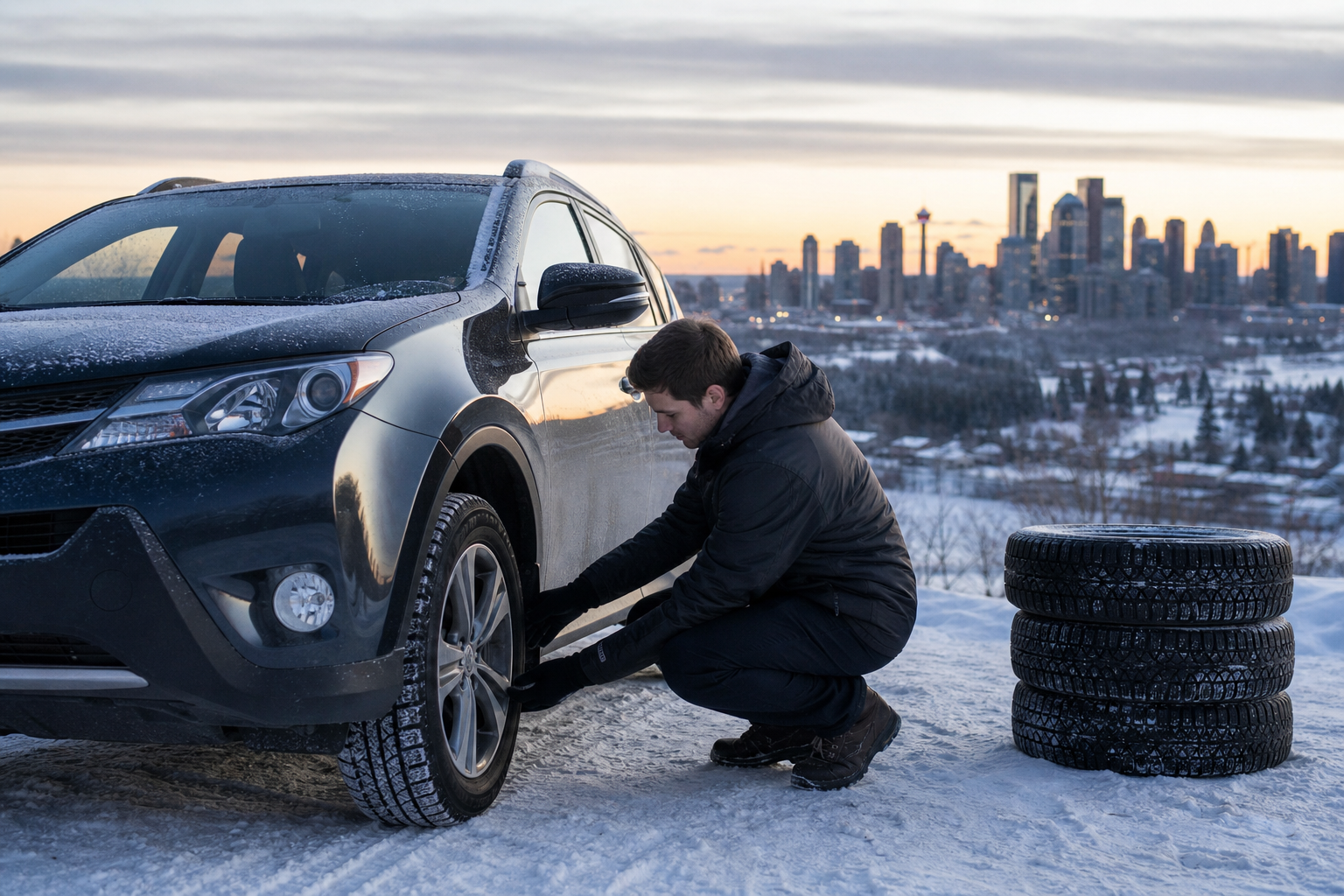 Tackling the Winter Roads: Winter Tire Performance Comparison in Calgary - Limitless Tire