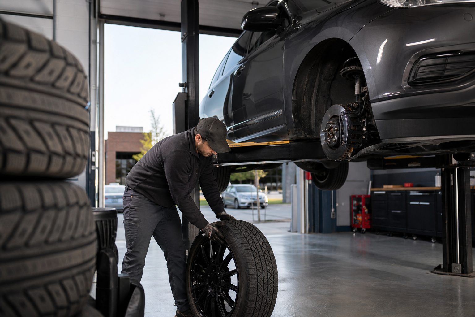 Winter Tires in Mississauga: Battleford Rd Install and Storage - Limitless Tire