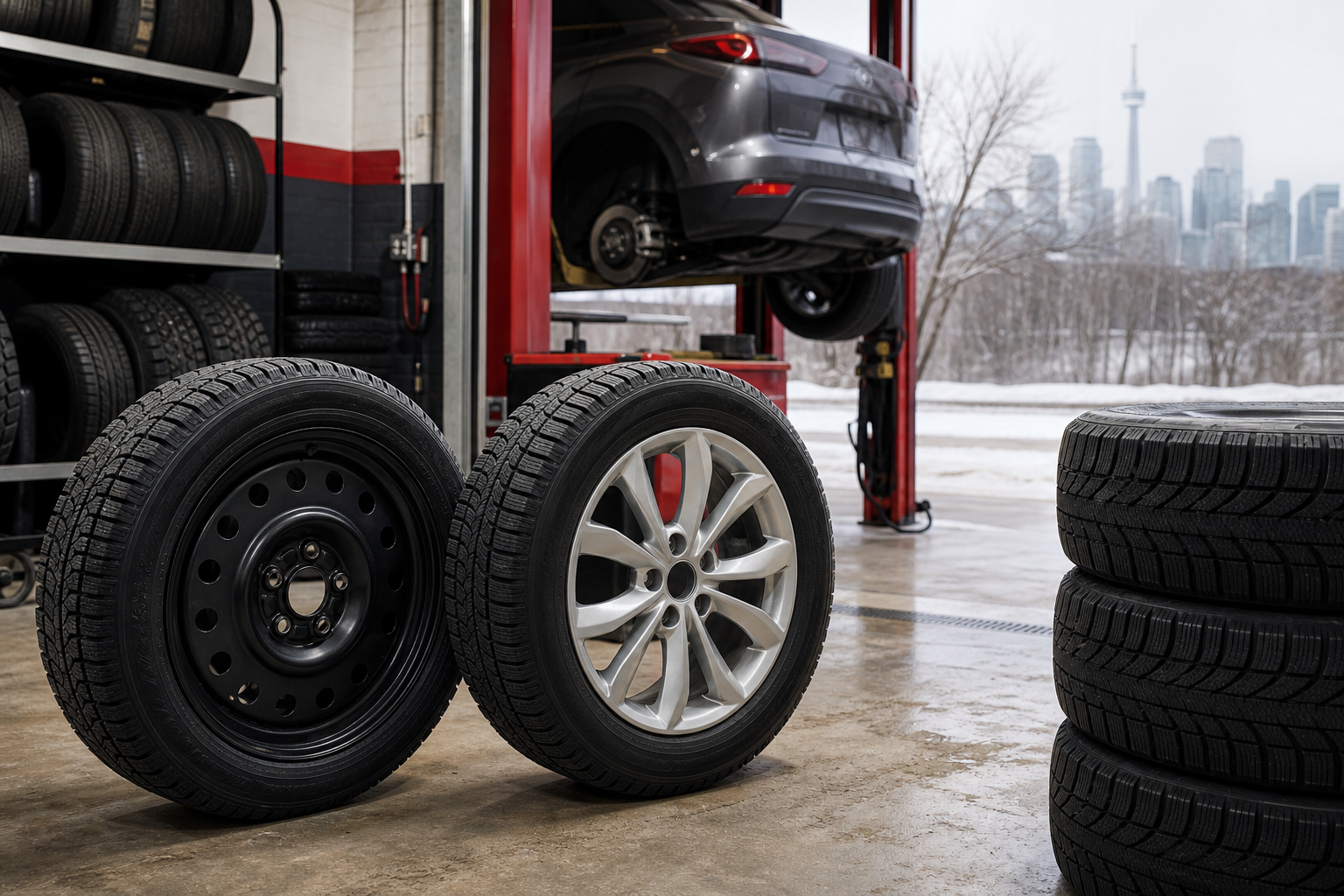 Winter Wheel Packages: Steel vs Alloy for GTA Salt - Limitless Tire